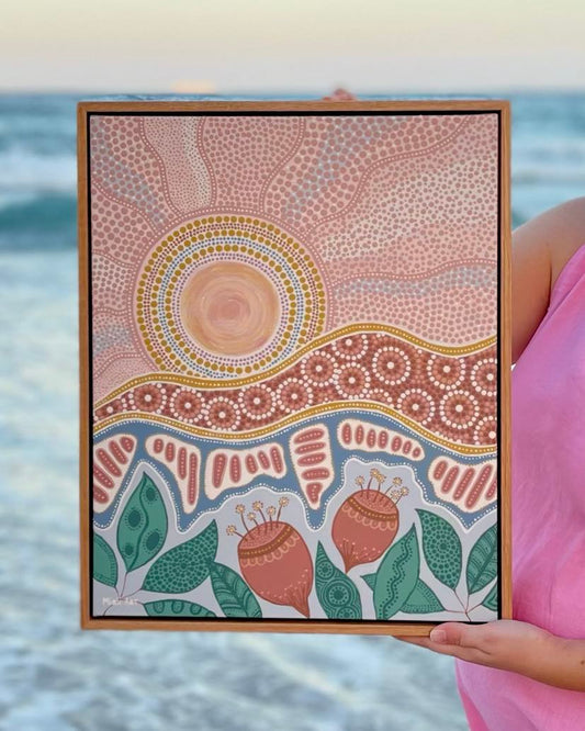 Sunset Healing (Canvas Print)