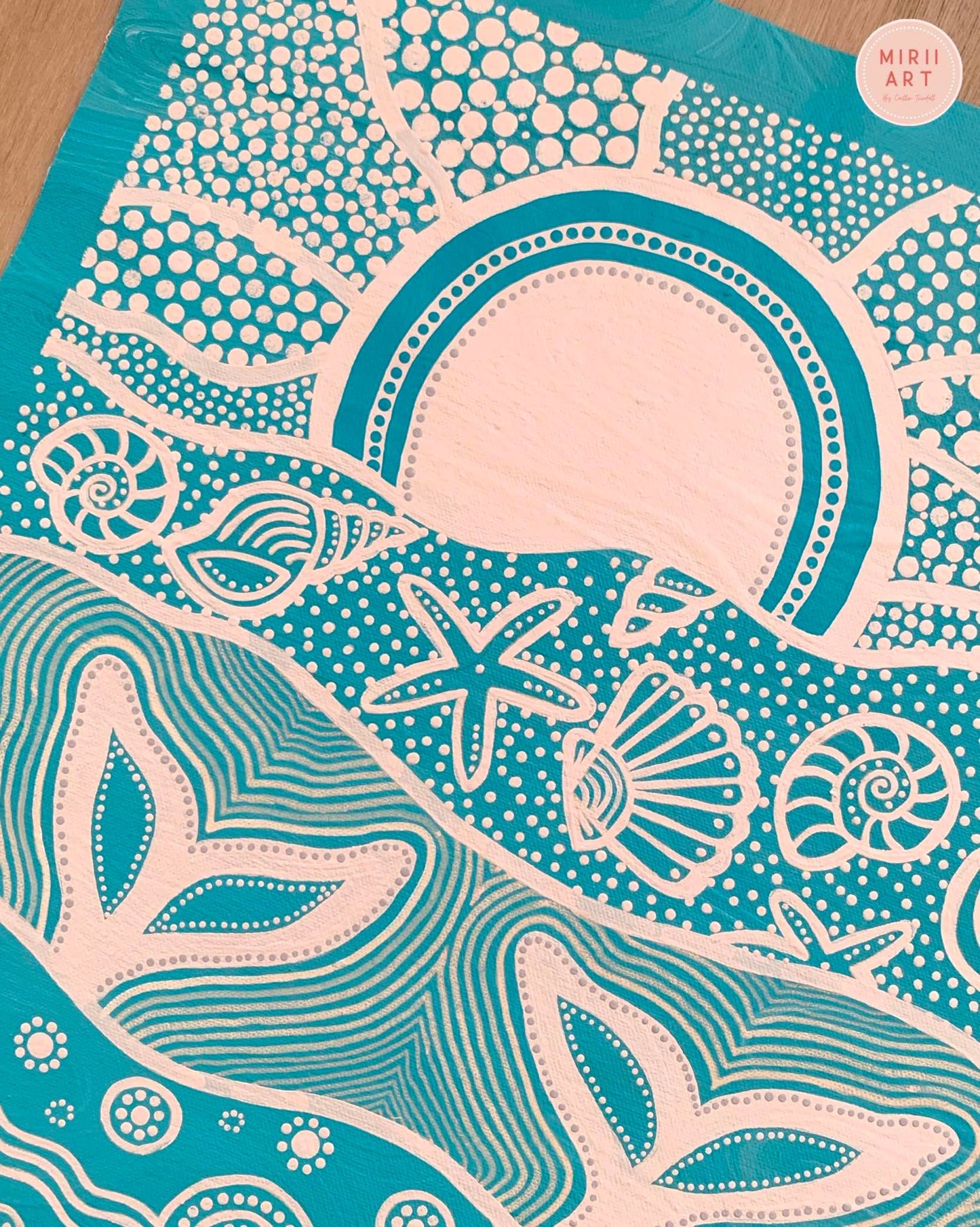 Middle Lagoon (Paper Print)