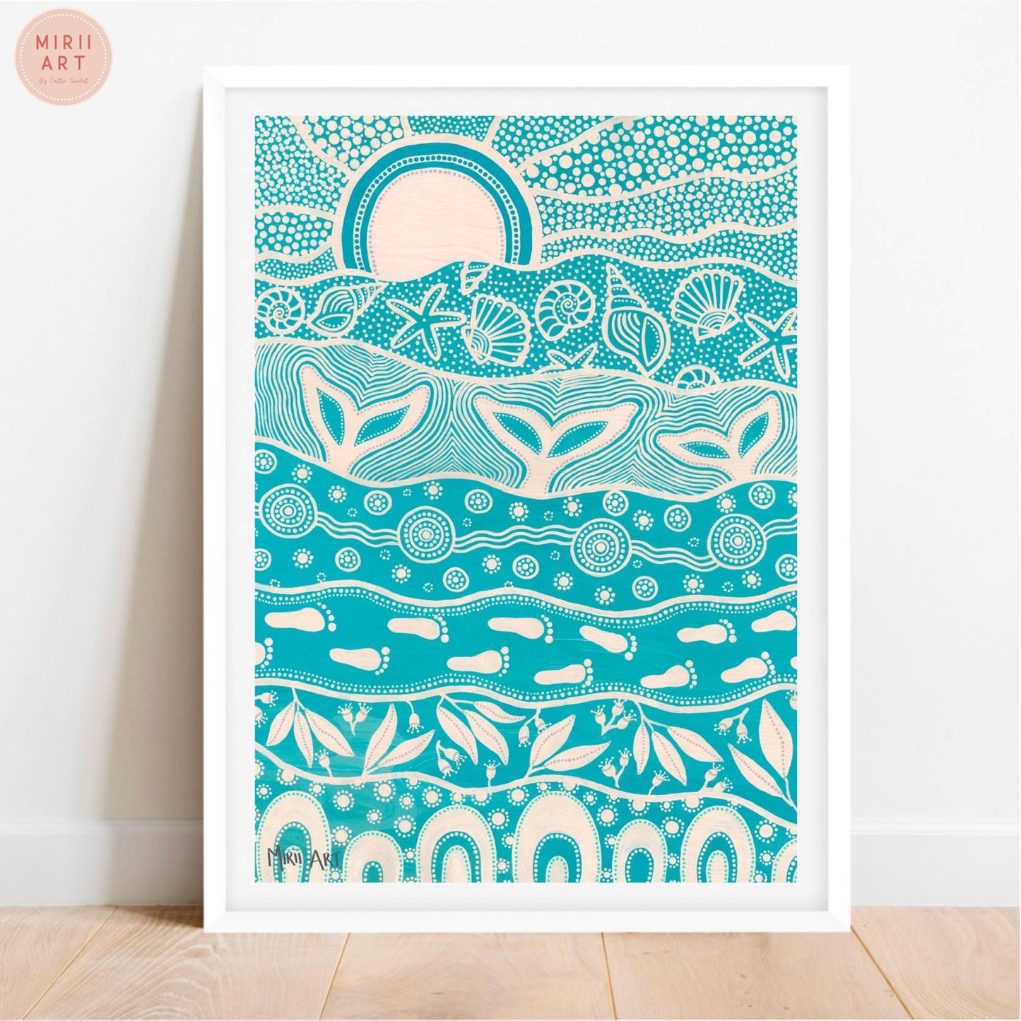 Middle Lagoon (Paper Print)