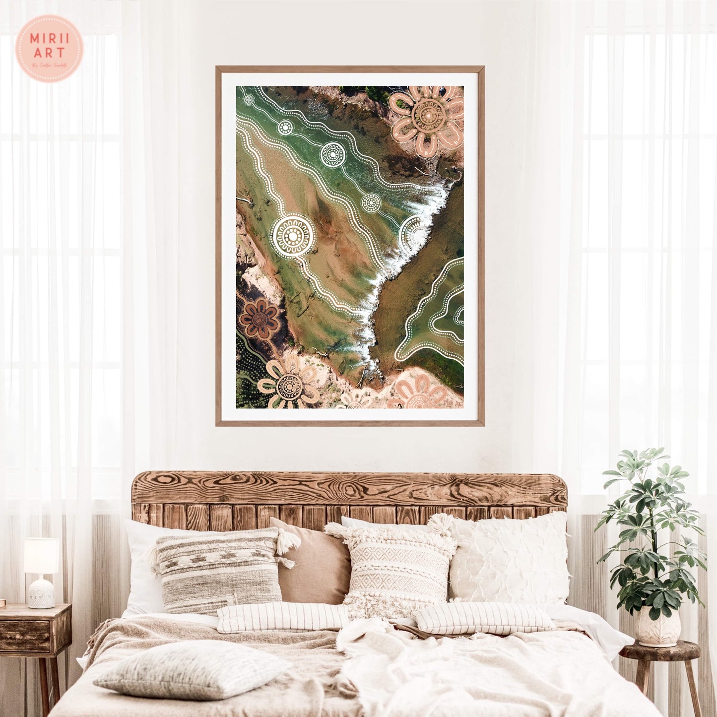River Crossing (Paper Print)