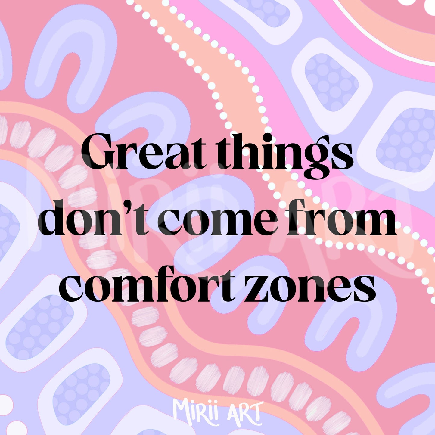 Great Things Don't Come From Comfort Zones