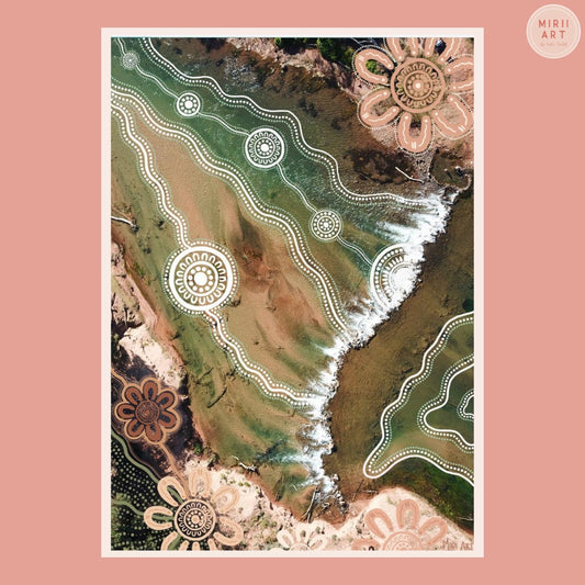 River Crossing (Paper Print)
