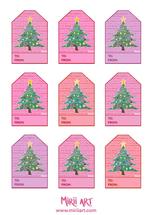 FREE Christmas Gift Tags 🎄