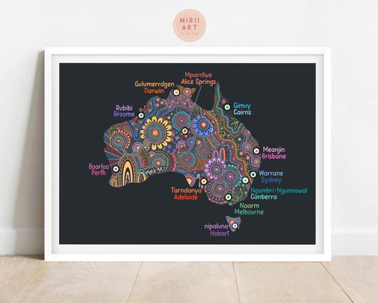 Traditional Place Names of Australian Major Cities (Digital Download)