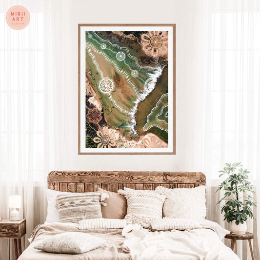 River Crossing (Paper Print)
